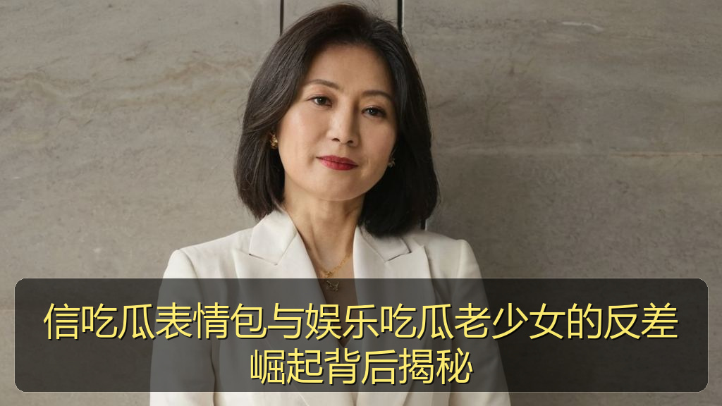 麻花影视 - 信吃瓜表情包与娱乐吃瓜老少女的反差崛起背后揭秘