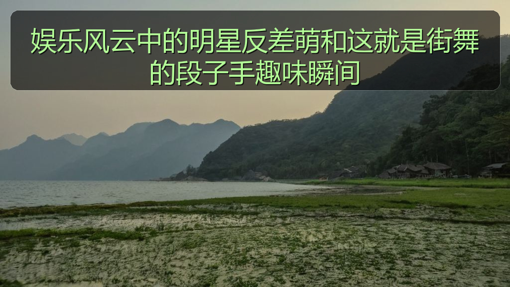 爆料 - 娱乐风云中的明星反差萌和这就是街舞的段子手趣味瞬间