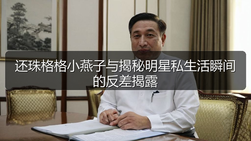 还珠格格小燕子与揭秘明星私生活瞬间的反差揭露